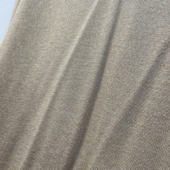 Etcetera gold metallic thread v neck top or vest medium - Picture 2 of 3